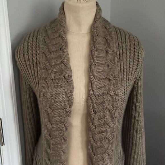 Olyss Sweater Knit Open Cardigan Size M - Picture 2 of 10
